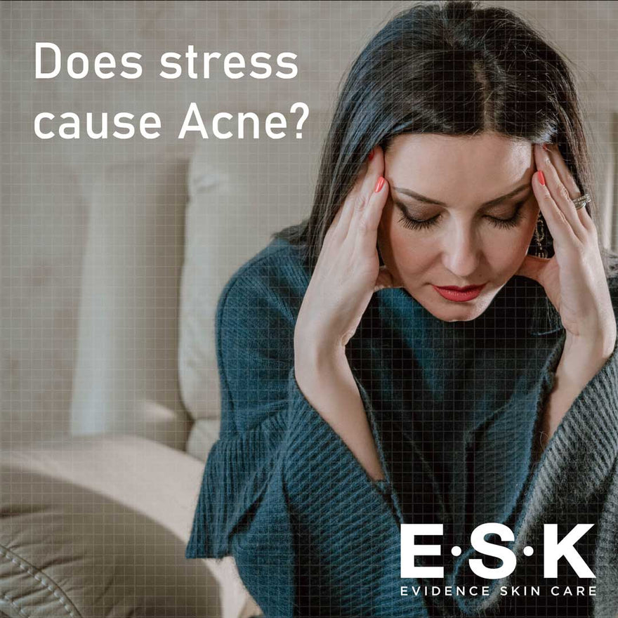 DOES STRESS CAUSE ACNE?